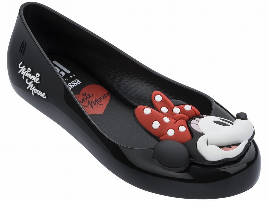 Bailarinas Melissa Disney Minnie Sweet Love Niños - Negras - Argentina ALH-416873